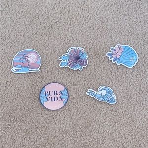 Pura Vida sticker bundle!
